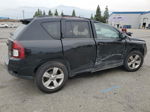 2014 Jeep Compass Latitude Black vin: 1C4NJCEB4ED502203