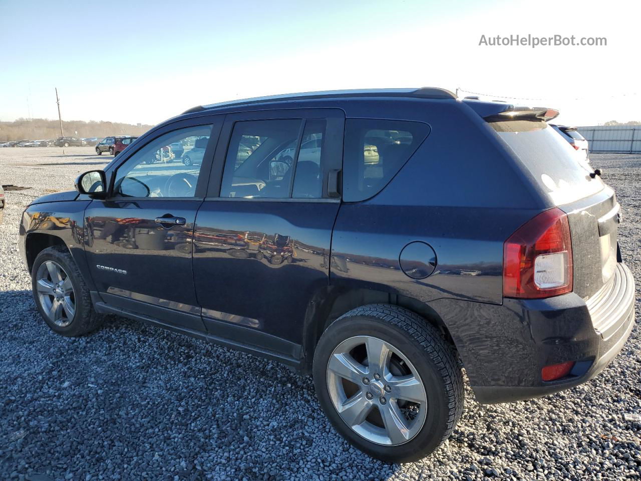 2014 Jeep Compass Latitude Blue vin: 1C4NJCEB4ED715491