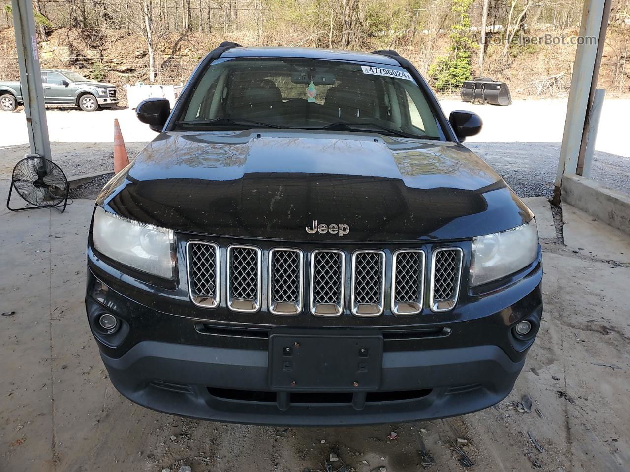 2014 Jeep Compass Latitude Черный vin: 1C4NJCEB5ED512528