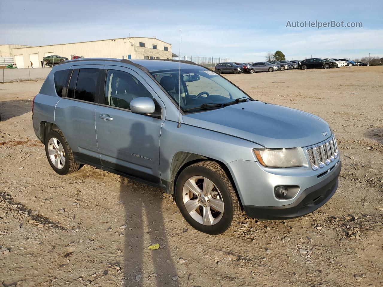 2014 Jeep Compass Latitude Blue vin: 1C4NJCEB5ED559848