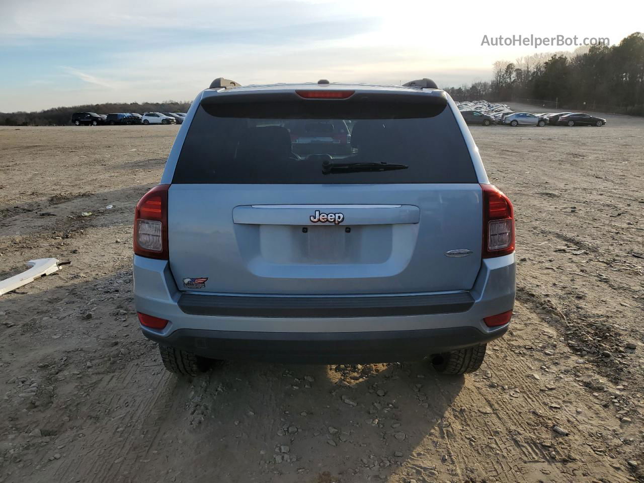 2014 Jeep Compass Latitude Blue vin: 1C4NJCEB5ED559848