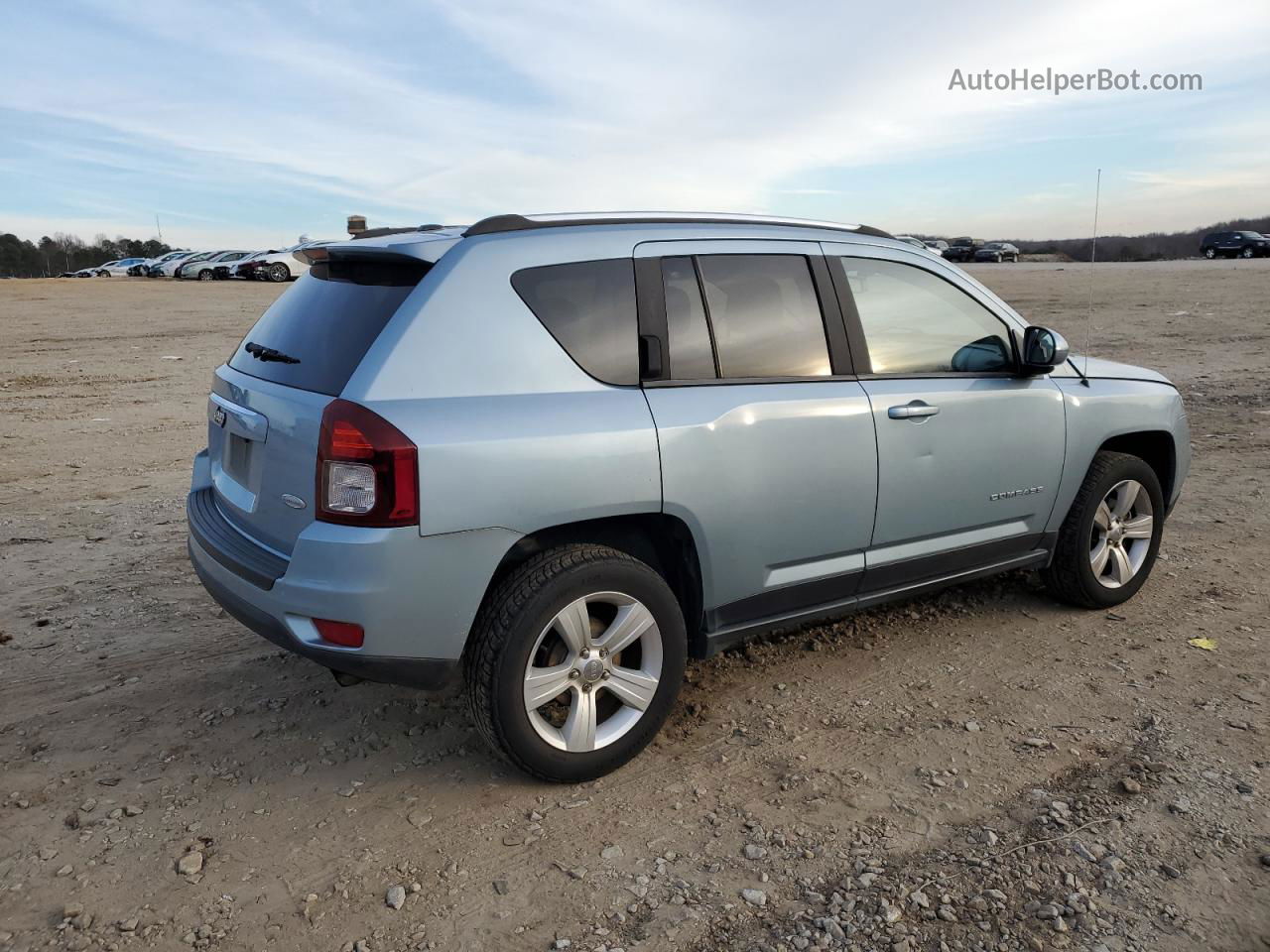 2014 Jeep Compass Latitude Blue vin: 1C4NJCEB5ED559848