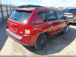 2013 Jeep Compass Latitude Red vin: 1C4NJCEB6DD102061