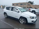 2014 Jeep Compass Latitude White vin: 1C4NJCEB6ED537938