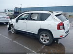 2014 Jeep Compass Latitude White vin: 1C4NJCEB6ED537938