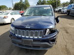 2014 Jeep Compass Latitude Blue vin: 1C4NJCEB6ED660090