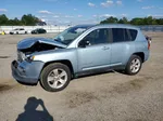 2013 Jeep Compass Latitude Silver vin: 1C4NJCEB7DD229840