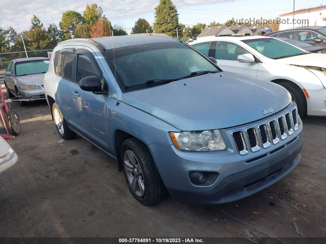 2013 Jeep Compass Latitude Blue vin: 1C4NJCEB7DD246900