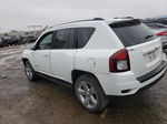 2014 Jeep Compass Latitude White vin: 1C4NJCEB7ED864820