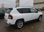 2014 Jeep Compass Latitude White vin: 1C4NJCEB7ED864820