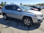 2016 Jeep Compass Latitude Silver vin: 1C4NJCEB7GD669271