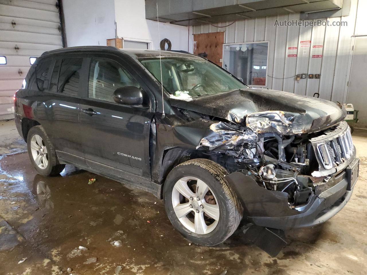 2014 Jeep Compass Latitude Blue vin: 1C4NJCEB8ED699229