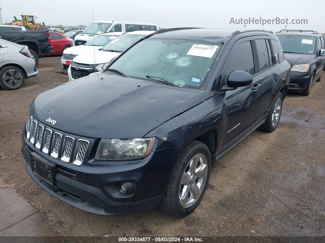 2016 Jeep Compass Latitude Dark Blue vin: 1C4NJCEB8GD542951