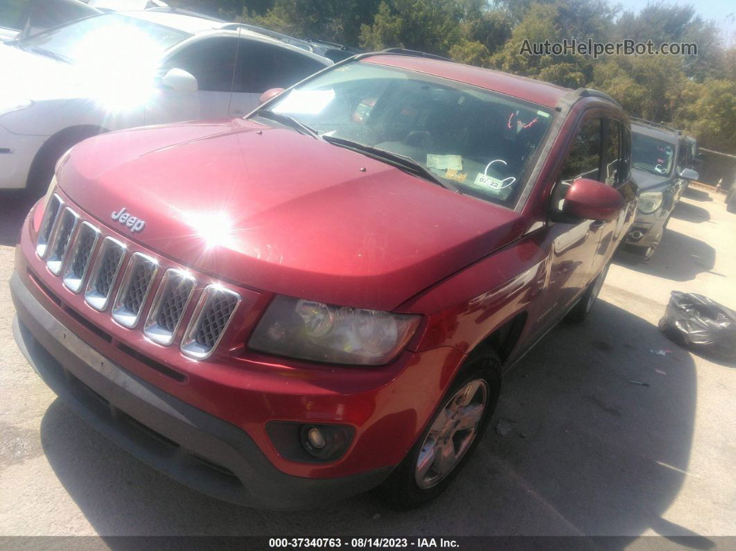 2016 Jeep Compass Latitude Maroon vin: 1C4NJCEBXGD651458