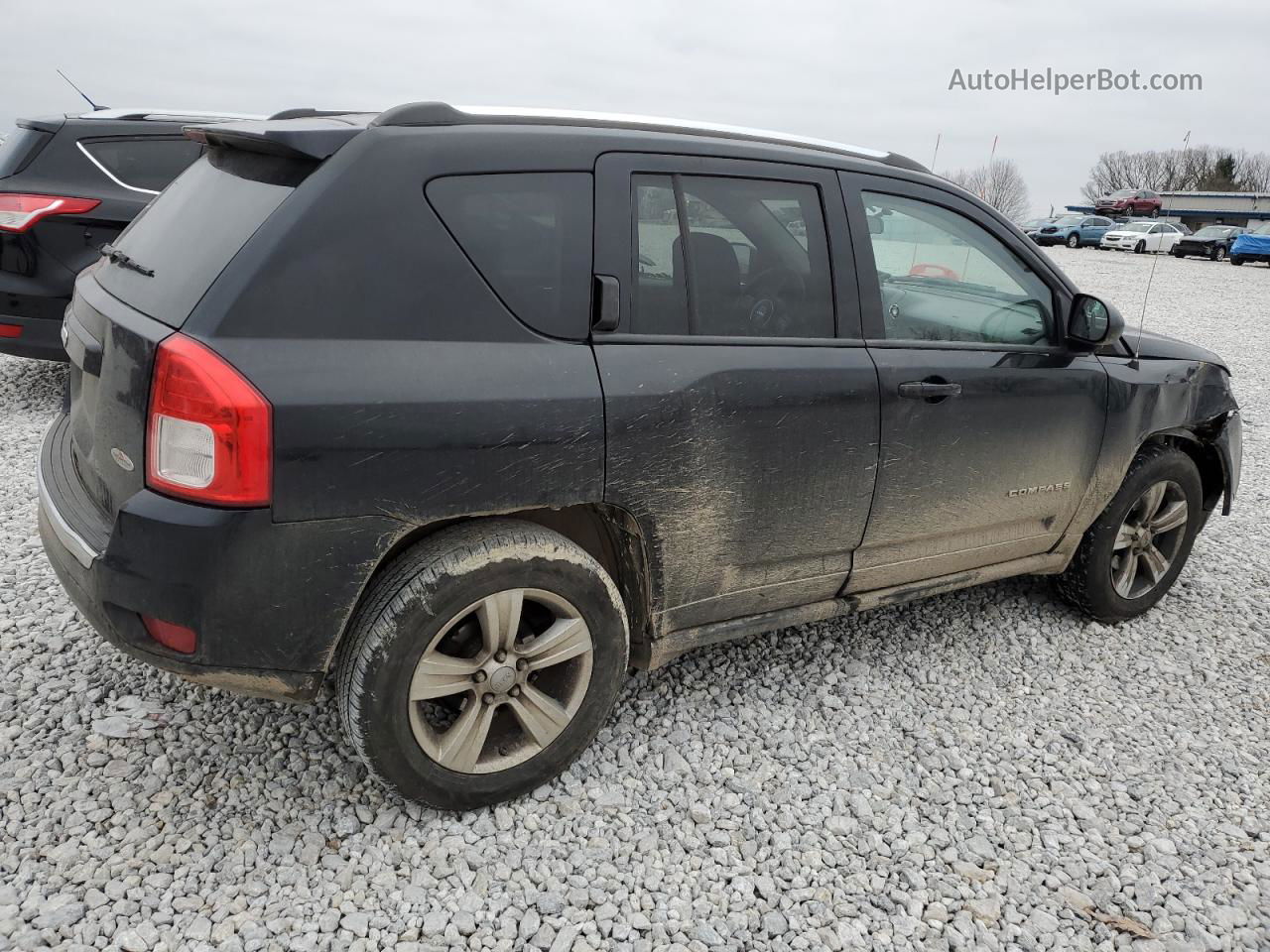 2013 Jeep Compass  Black vin: 1C4NJDAB2DD270226