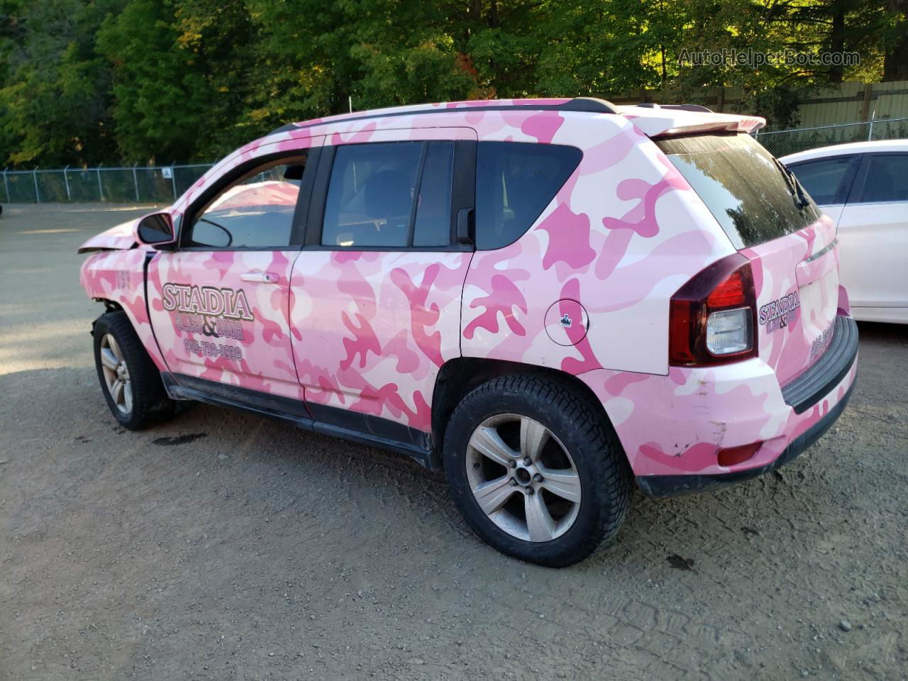 2014 Jeep Compass Sport Pink vin: 1C4NJDAB2ED565277