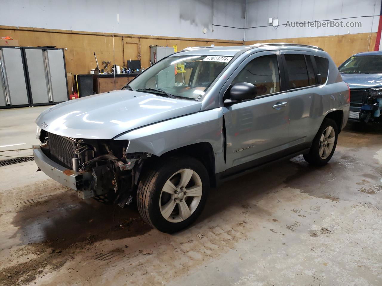 2013 Jeep Compass  Blue vin: 1C4NJDAB4DD247983