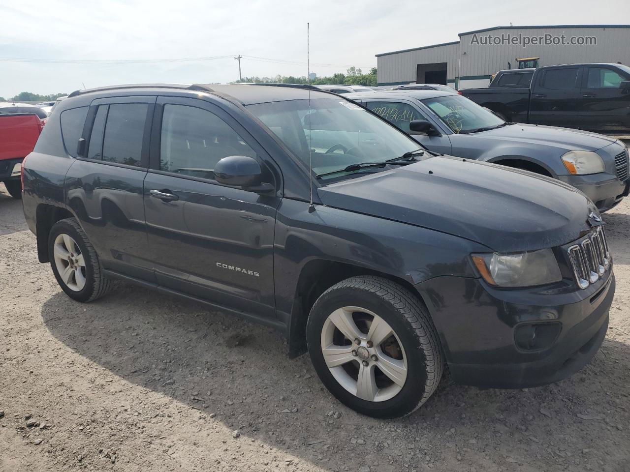 2014 Jeep Compass Sport Blue vin: 1C4NJDAB6ED566206