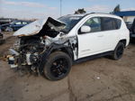 2016 Jeep Compass Sport White vin: 1C4NJDAB7GD636105