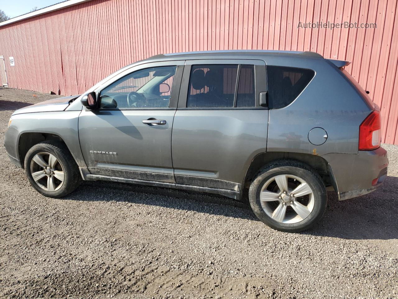 2013 Jeep Compass  Gray vin: 1C4NJDABXDD270040