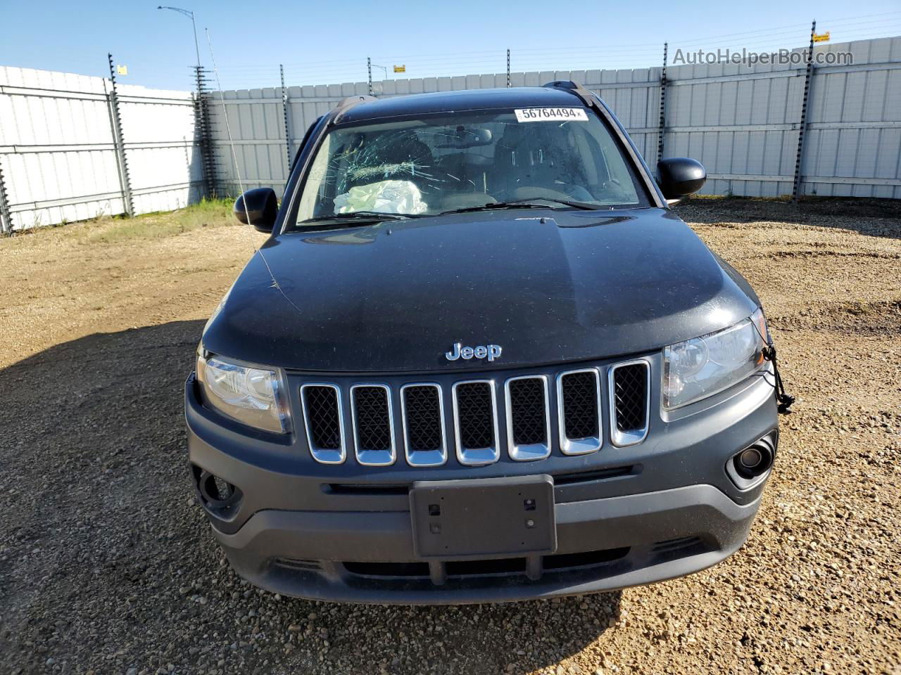 2016 Jeep Compass Sport Black vin: 1C4NJDABXGD762720