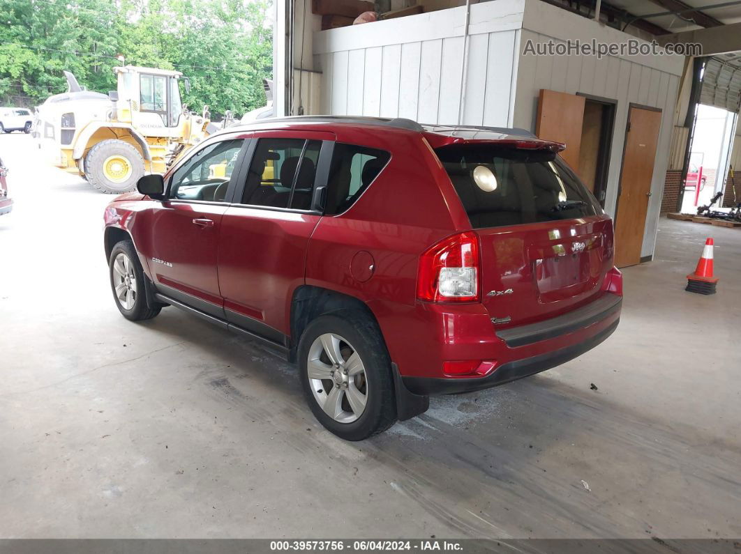 2013 Jeep Compass Sport Burgundy vin: 1C4NJDBB0DD174125