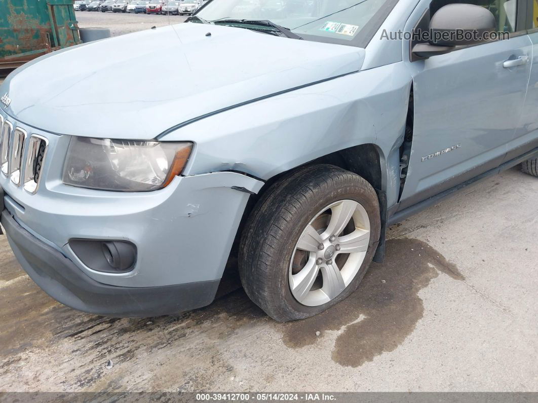 2014 Jeep Compass Sport Синий vin: 1C4NJDBB0ED503911