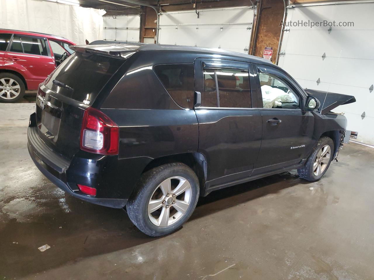 2014 Jeep Compass Sport Black vin: 1C4NJDBB0ED538383