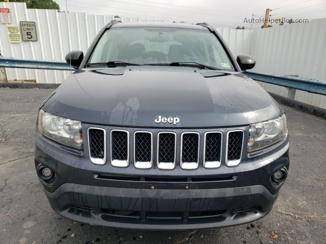 2014 Jeep Compass Sport Gray vin: 1C4NJDBB0ED665246