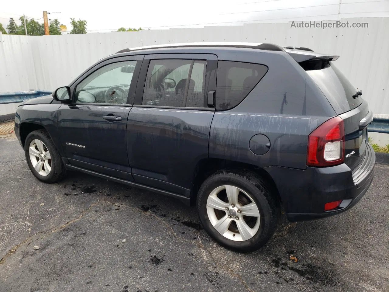 2014 Jeep Compass Sport Gray vin: 1C4NJDBB0ED665246