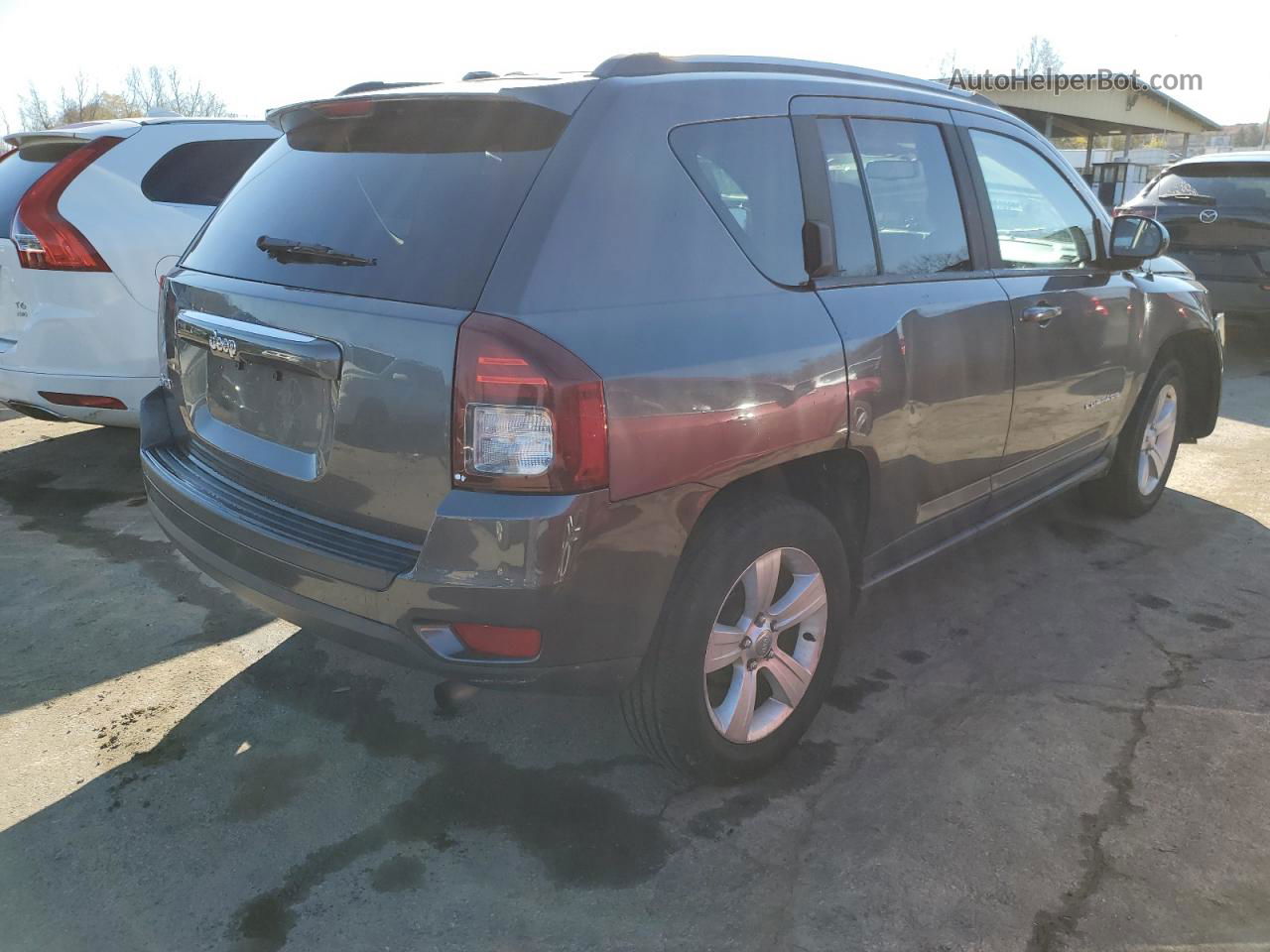 2016 Jeep Compass Sport Угольный vin: 1C4NJDBB0GD501708