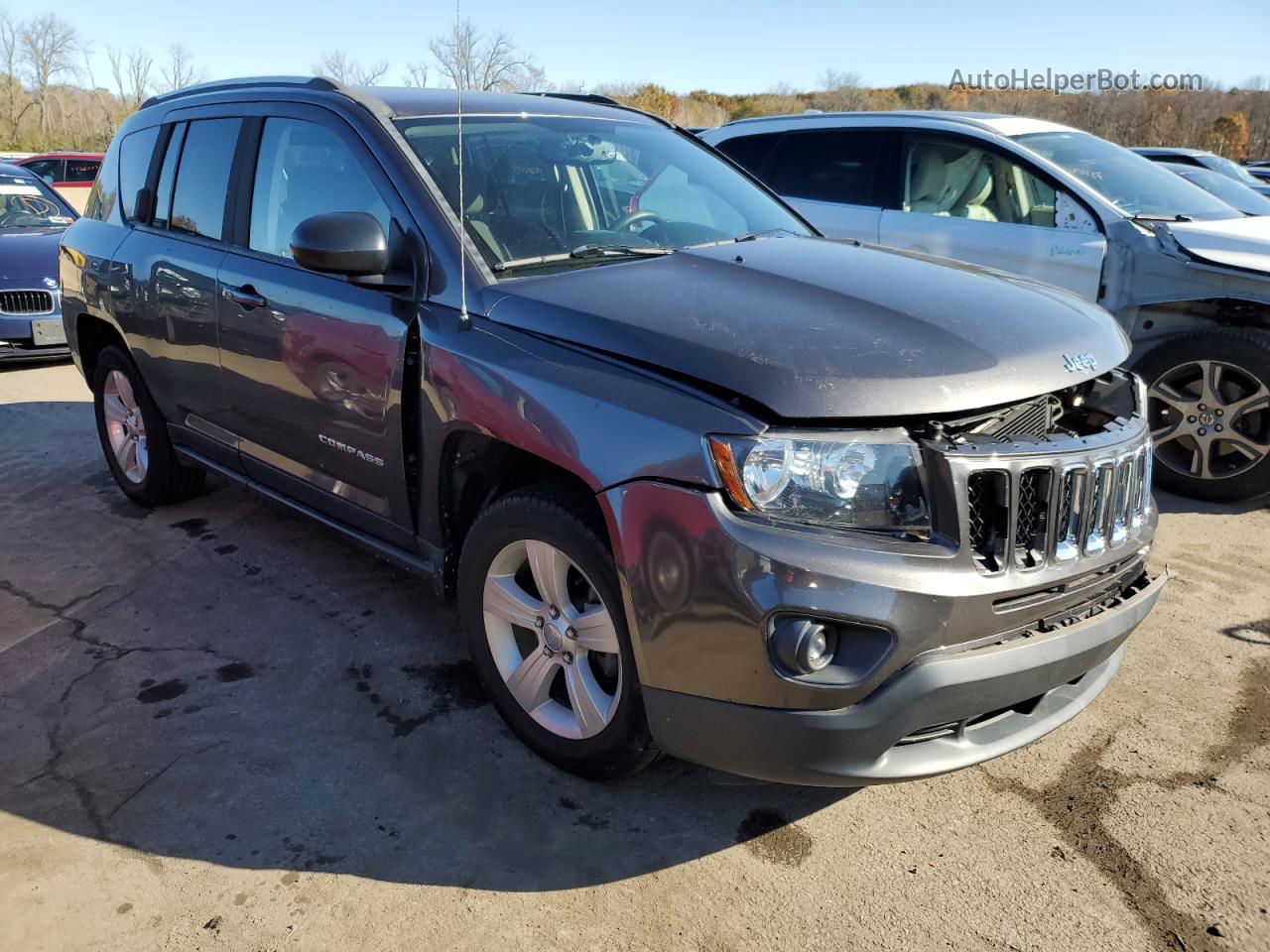 2016 Jeep Compass Sport Charcoal vin: 1C4NJDBB0GD501708