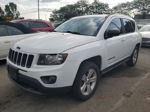 2016 Jeep Compass Sport White vin: 1C4NJDBB0GD521229