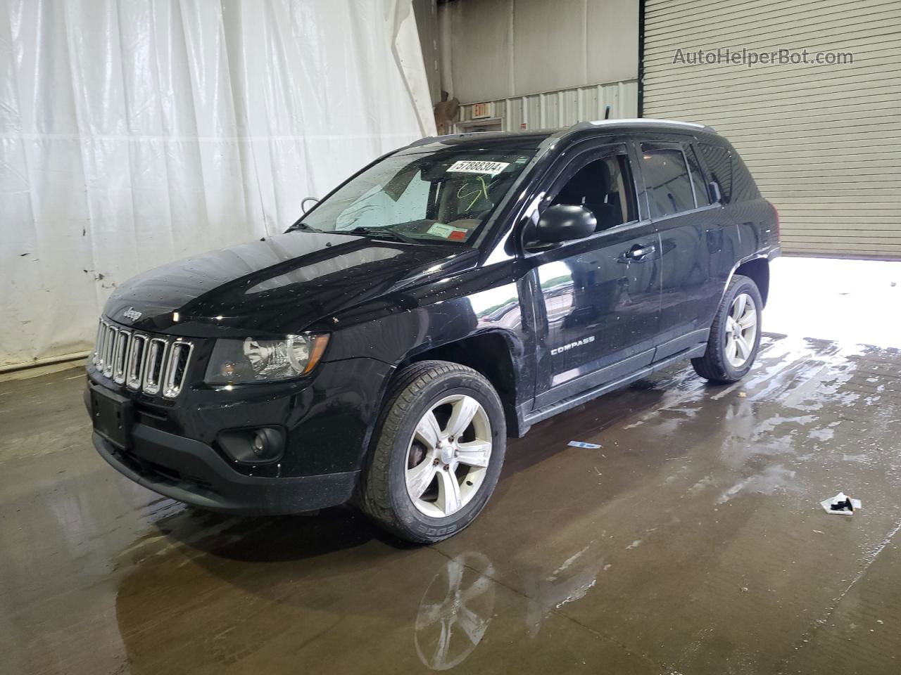 2016 Jeep Compass Sport Blue vin: 1C4NJDBB0GD521893