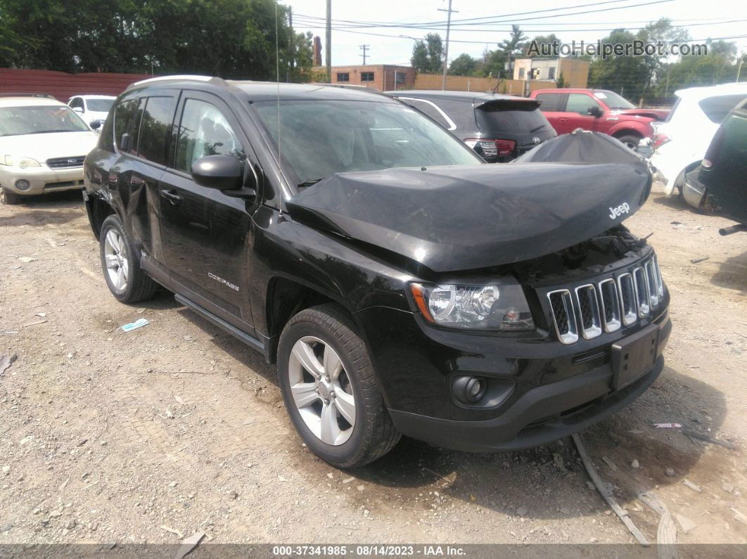 2016 Jeep Compass Sport Черный vin: 1C4NJDBB0GD687007