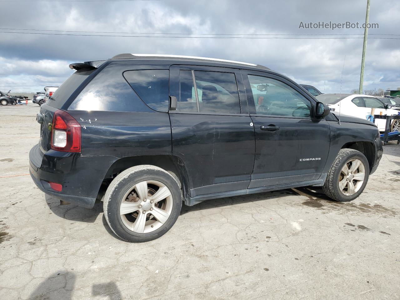 2016 Jeep Compass Sport Black vin: 1C4NJDBB0GD757329