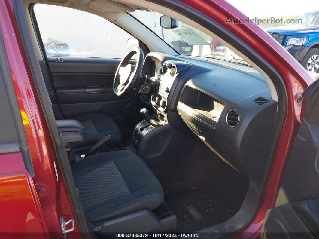 2013 Jeep Compass Sport Red vin: 1C4NJDBB1DD207570