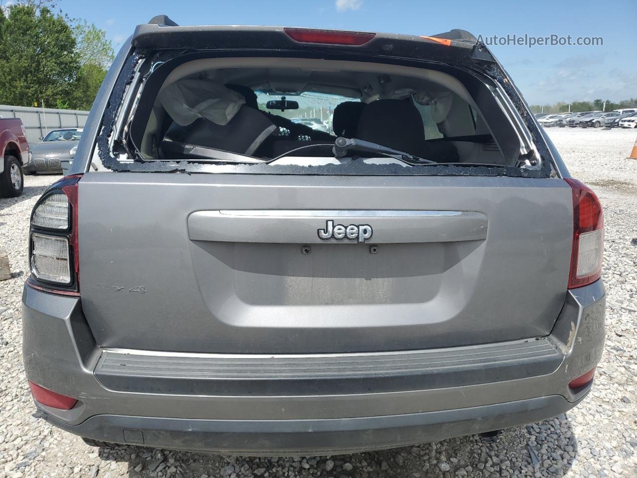 2014 Jeep Compass Sport Серый vin: 1C4NJDBB1ED621336