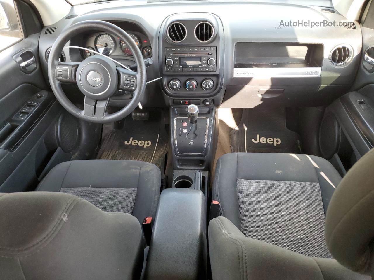 2014 Jeep Compass Sport Серый vin: 1C4NJDBB1ED621353