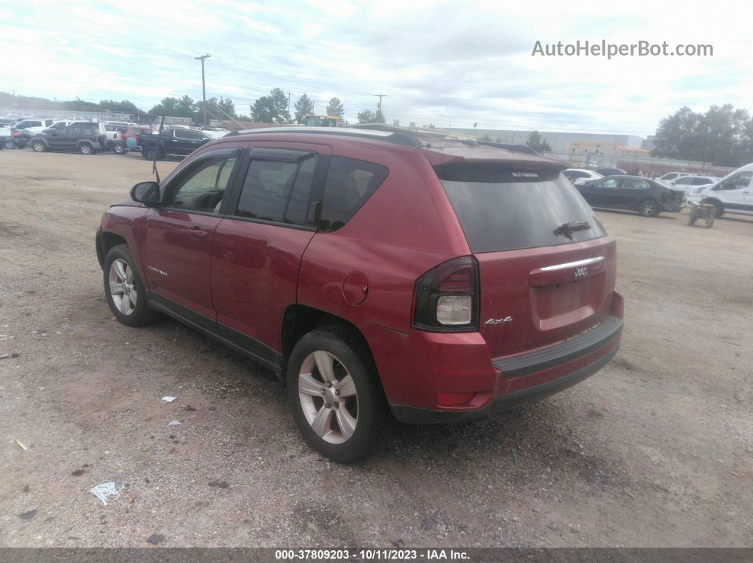 2014 Jeep Compass Sport Maroon vin: 1C4NJDBB1ED706614