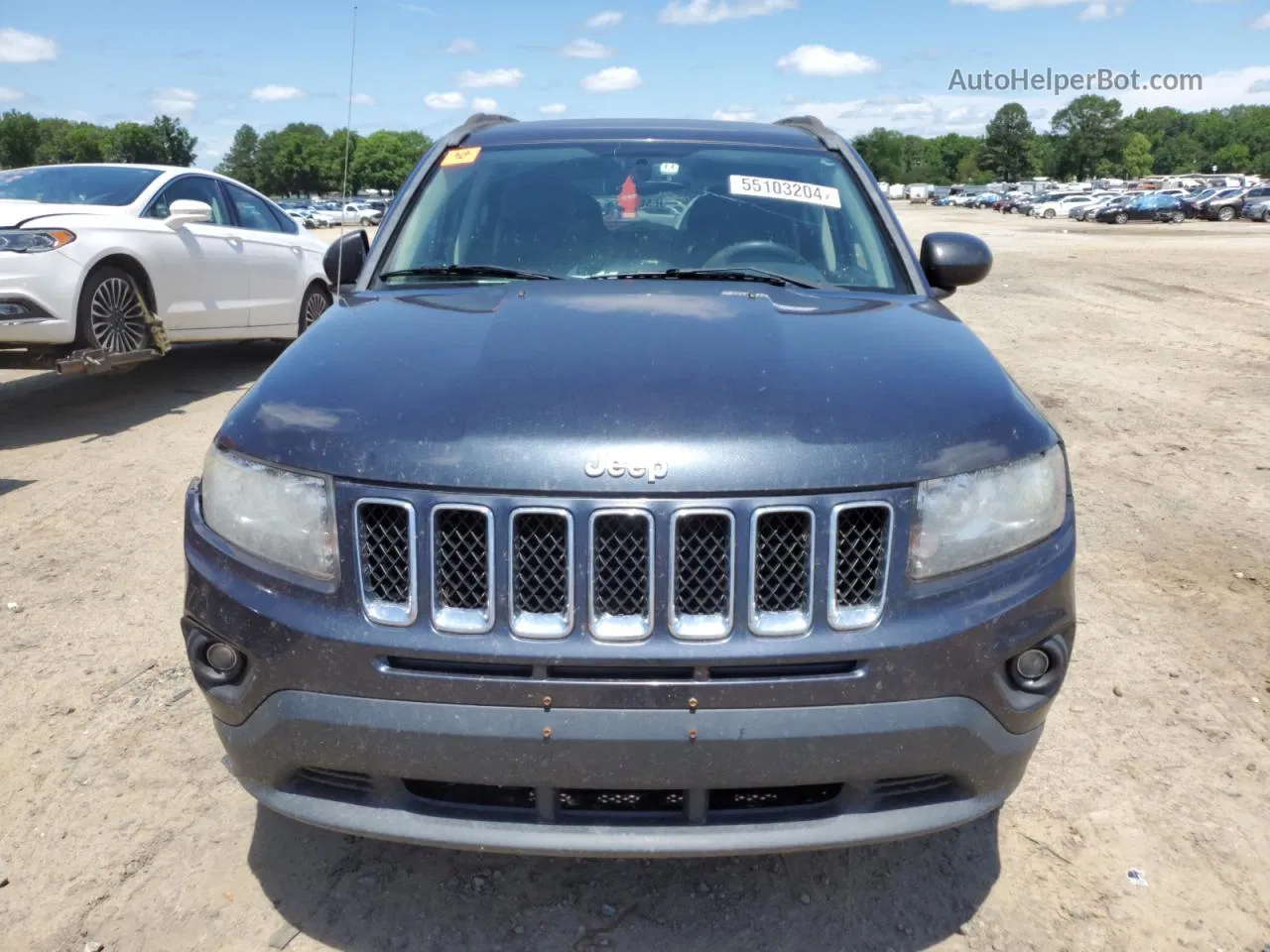 2016 Jeep Compass Sport Черный vin: 1C4NJDBB1GD522003