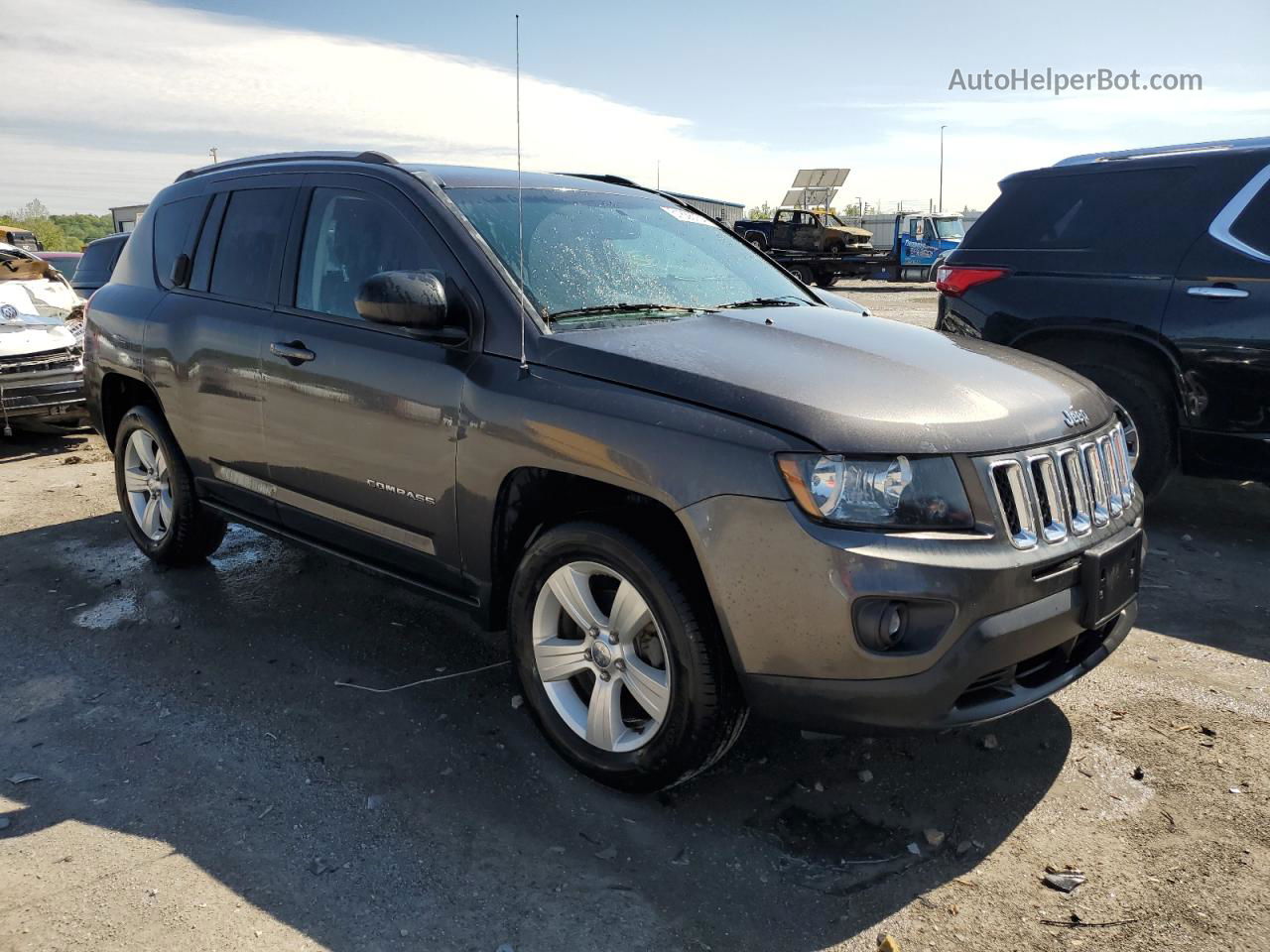 2016 Jeep Compass Sport Charcoal vin: 1C4NJDBB1GD565935