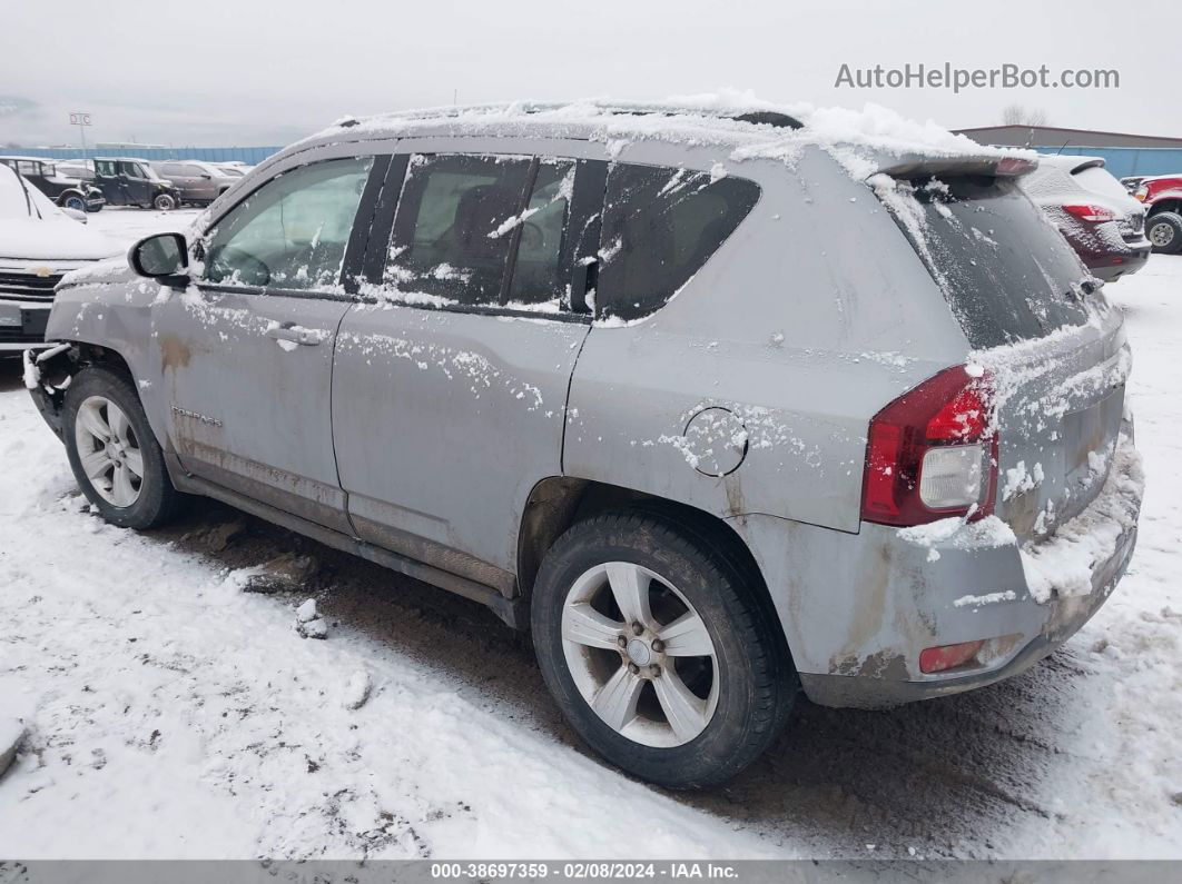 2016 Jeep Compass Sport Silver vin: 1C4NJDBB1GD566146