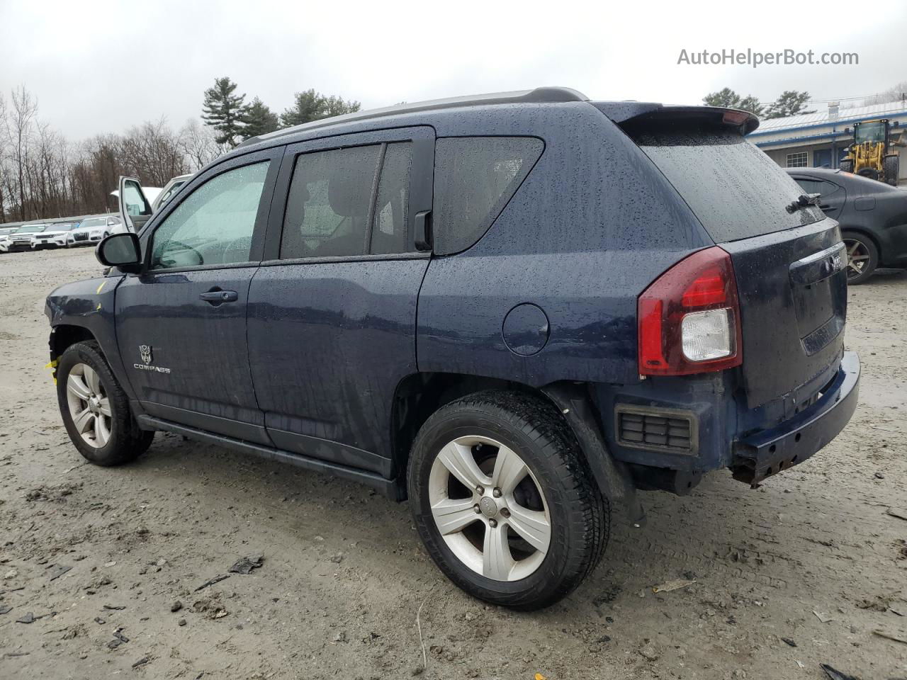 2016 Jeep Compass Sport Синий vin: 1C4NJDBB1GD638401