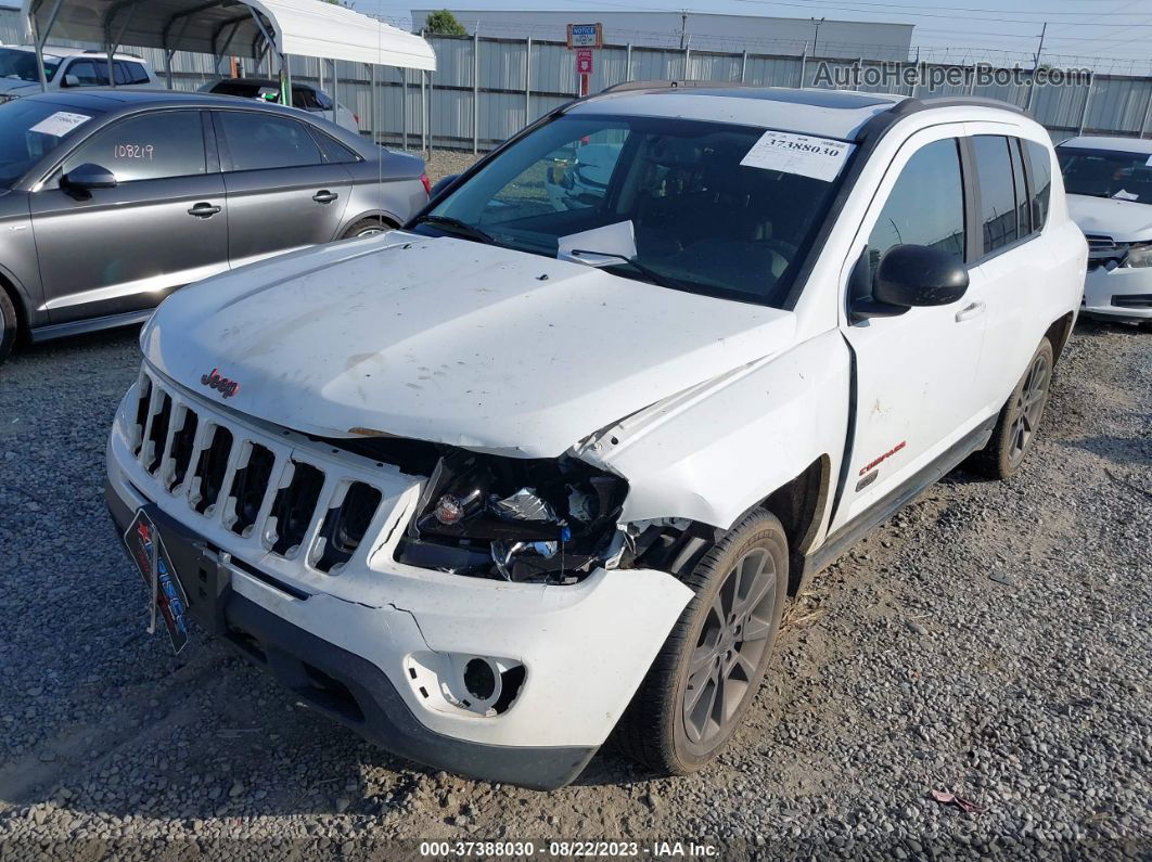 2016 Jeep Compass 75th Anniversary White vin: 1C4NJDBB1GD807591