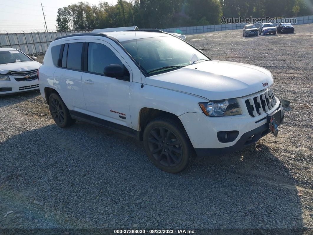 2016 Jeep Compass 75th Anniversary White vin: 1C4NJDBB1GD807591