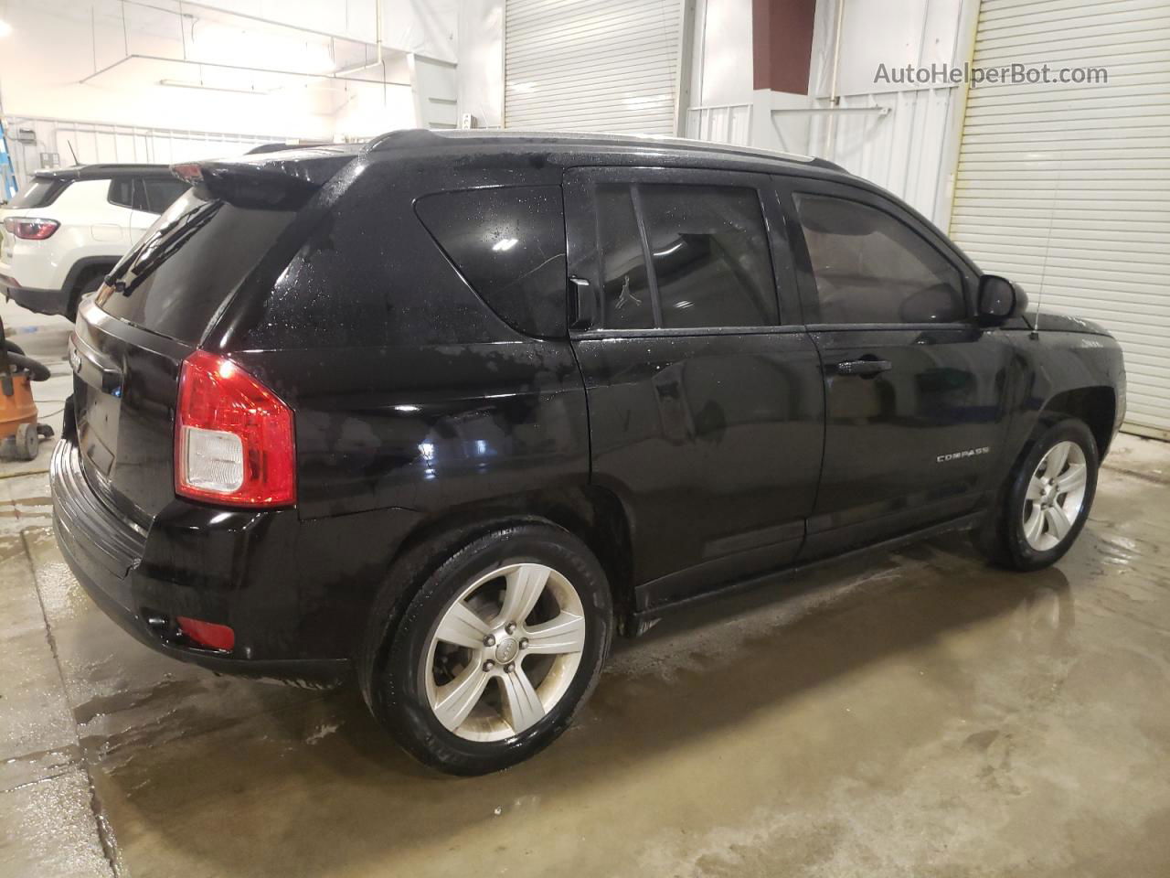 2013 Jeep Compass Sport Black vin: 1C4NJDBB2DD168228