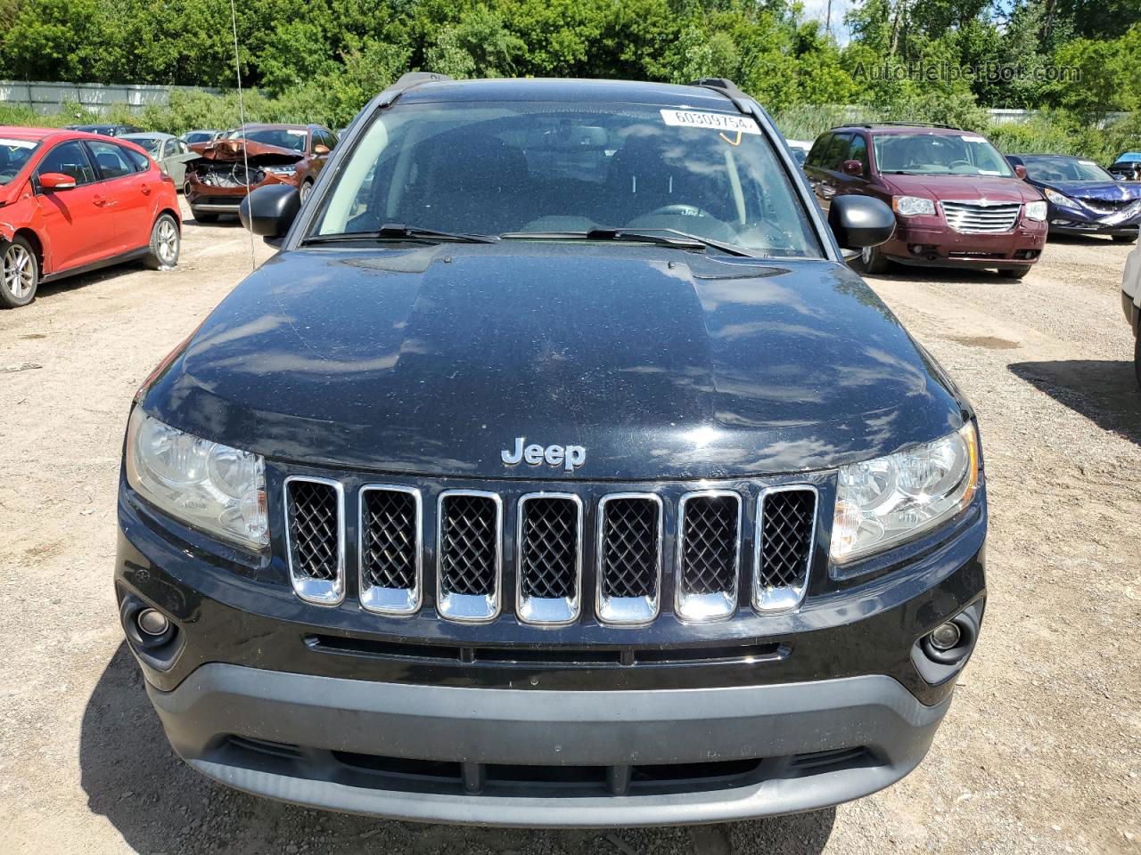 2013 Jeep Compass Sport Black vin: 1C4NJDBB2DD196529