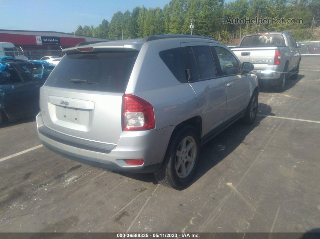 2013 Jeep Compass Sport Silver vin: 1C4NJDBB2DD271780