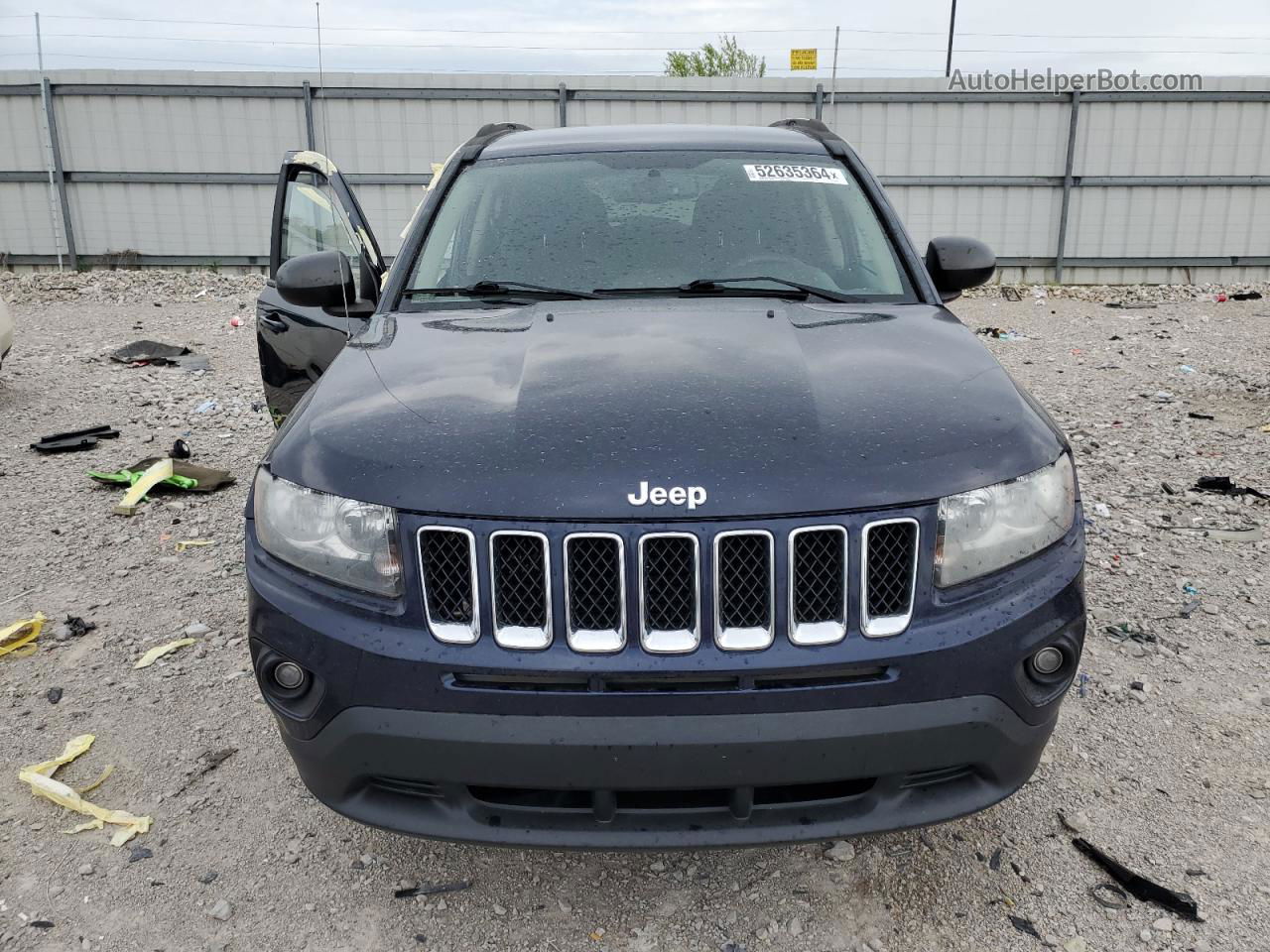 2014 Jeep Compass Sport Blue vin: 1C4NJDBB2ED728394